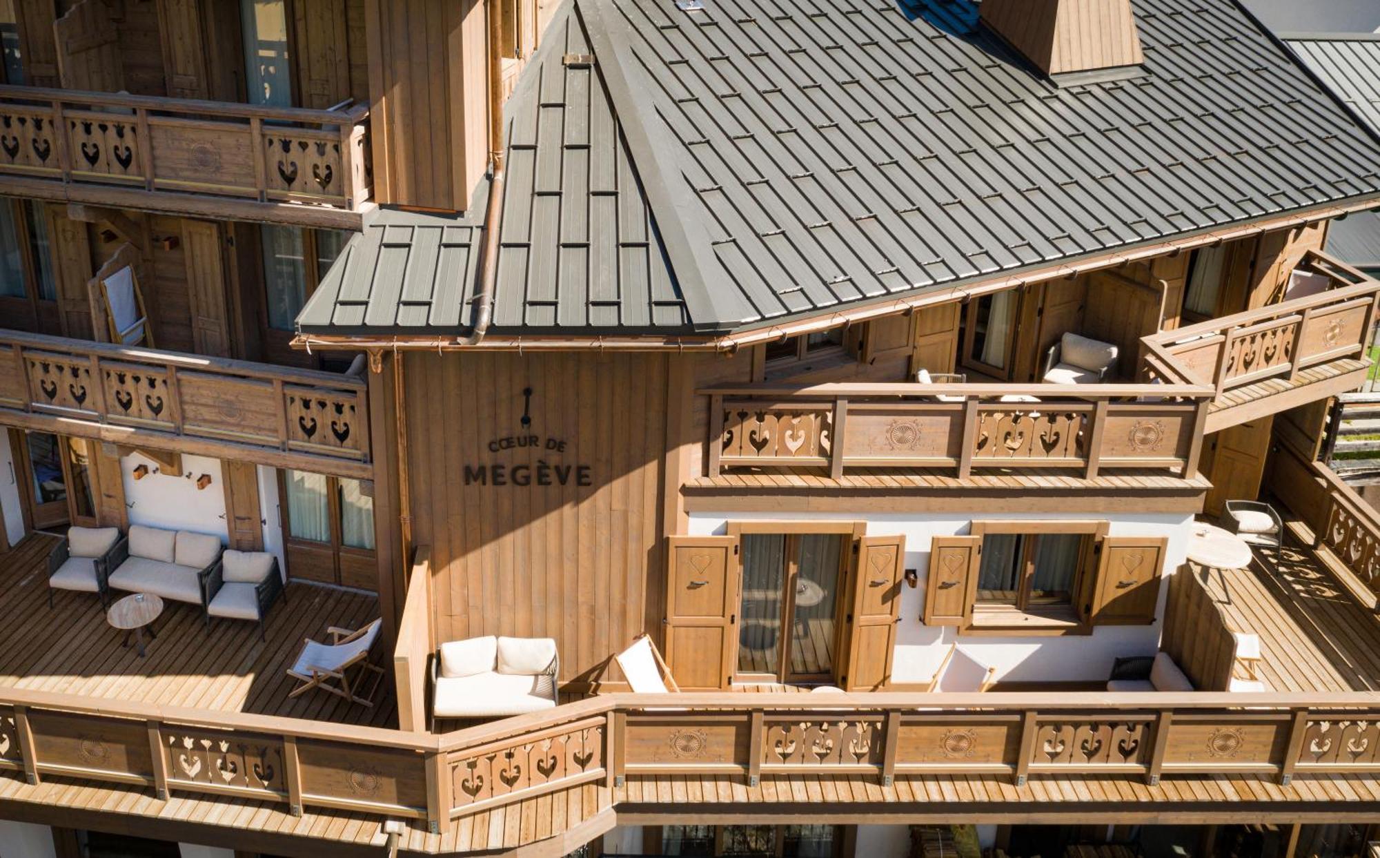 Coeur De Megeve Hotel Екстериор снимка