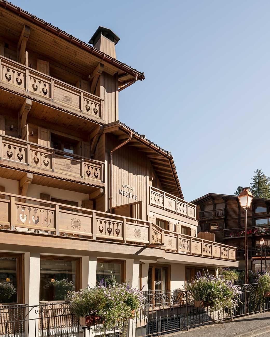 Coeur De Megeve Hotel Екстериор снимка