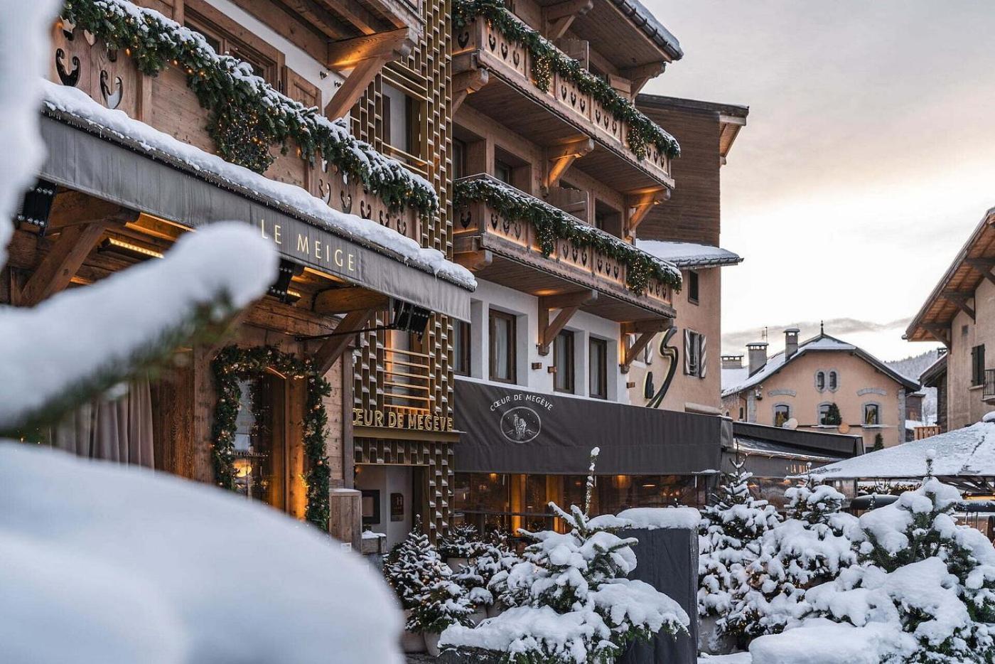 Coeur De Megeve Hotel Екстериор снимка