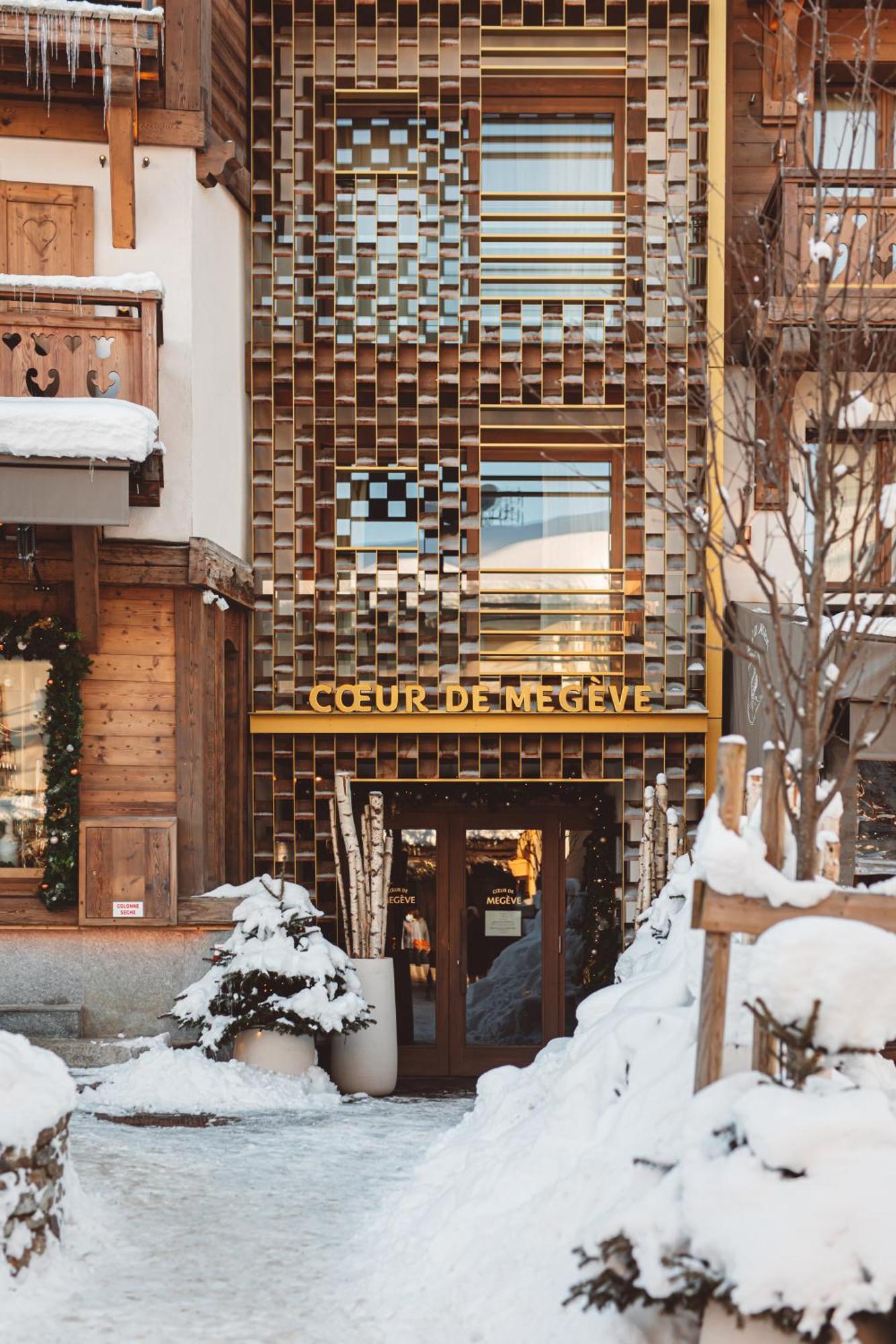 Coeur De Megeve Hotel Екстериор снимка
